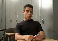 Sexy boy & his teacher suck fuck cum