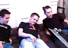 JC, Chase & Kent Suck Meat