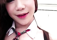 Ladyboy Cherry Ass Fingered And Toyed