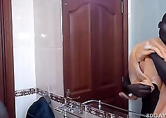 Black African Twink Dubaku Jerks Off