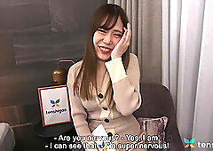 An Takada is our newest cafe girl turned amateur nude model