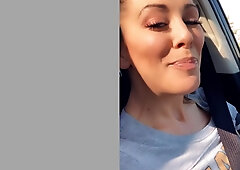 Cherie Deville - Edging Her Stepsons Cock While Running Errands For 4 Hours