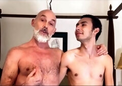 Handjob action featuring Tantric Fitness