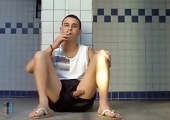 Masturbates While Smoking