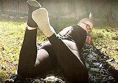 Dirty sock worship, foot fetish