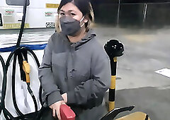 My gasoline chick ask me to fuck her after work