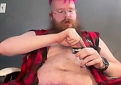 Rubbing on my body and rubbing on my cock