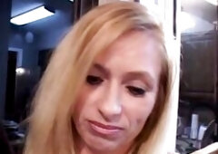 TRAILER PARK TRAILER TRASH GOLDEN-HAIRED GILF GETS HER BUTT APERTURE DESTROYED