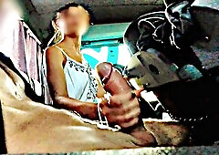 PUBLIC BUS ADVENTURE: I show my hard rod to a hawt hotty lady...that babe can't resist.