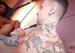 Arty turns Apollo's hole into a a leaking, twitching, and wrecked fist fucked cunt