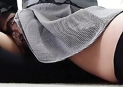 close up a Thick Sweet Ejaculation in the Transgender H