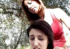 Brunette Missi Daniels needs and experienced MILF Tara Holiday to teach her about lesbian sex