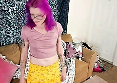 Suddenly, my garments start to disappear! As every article of raiment vanishes, I get greater quantity and greater quantity confused.... I don't 