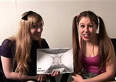 Amateur Teen Lesbian Coeds Kissing