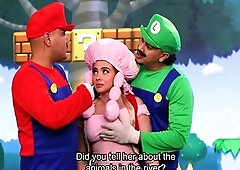 The Bros Tricks To Fuck Toadette