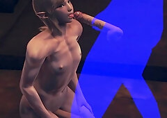 Zelda Yaoi - Link Hard Sex With Car Toon