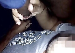 Fat 8" black cock with lots of cum