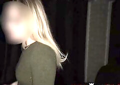 Picking Up a Sexy White Hotty Off the Streets To Take Back and Screw