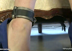 Bratty rich whore ravaged by TS