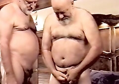 No Introduction necessary 2 hot Chubby grandpa in action