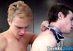 blowjobs and hard twunk lovemaking with Patrick and Conner