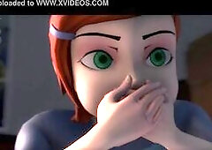 Aliens - By GreatM8 ( fucks Gwen in Alien form and cums in mouth)