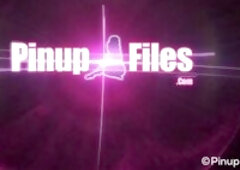 Busty redhead Sophie Coady on topless photoshoot at poolside