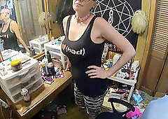 Cheating girlfriend, huge cumshot, pov titfuck