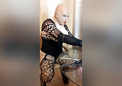 From Heavy Mask To Beautiful Female Masked Doll With Black Mask And Lina Paige