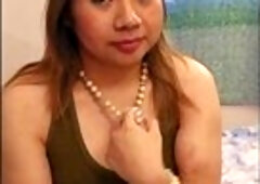 Unsightly, low self confidence CHOPPED female smutty talks to dad and eats a slice of cake.