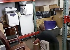 Straight hunk blows huge penis