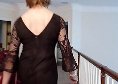 Julie got dolled up for a priceless date