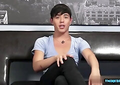 Young Dark-Haired Brunettes Ass-Fucking & Jizzing While Getting Their Assholes Pounded