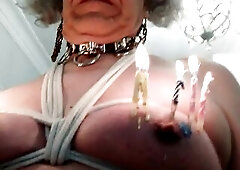 Wax and needles on Carlatx's bound melons