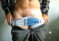 Sexy stripping & jerk off