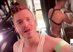 Axel Abysse Offers Fuckhole With Tezro After Buttfuck Widely Opened