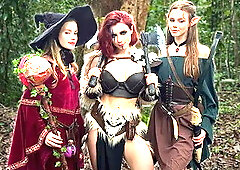 D&d the Adventure of the Elf with God Eros (arinafox, Sweetie Fox, Diana Rider)