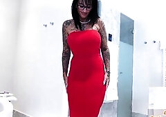 Superlatively Good sex toy riding by german large melons tattoo mother i'd like to fuck secretary