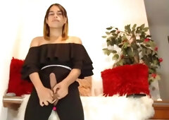 Chic With A Rock Hard Tranny Cock