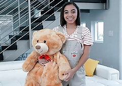 Nasty nanny Zerella Skies fucked in a vile fashion