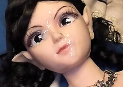 Valentines Day Elf Jmdoll Doll Snatch Makes Me Nut Twice Cum Fed