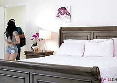 Cheating Brunette Mia Moore Has Urges That Her Lesbian Lover Can't "fill" - Mia Moore