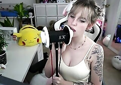 Will U Let A Gal With Braces Lick Your Ears ❤️ Tingles and Relaxing ASMR