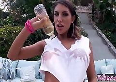 August Ames - Starring At Slip N Slide 8 Min