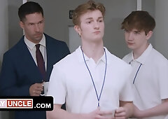 Eddie Patrick, Nicholas Michaels And Cole Conners In Severancegay Porn Parodysexerance 5 Two Twinks Get Cum Bathour First Dicks