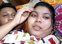 Desi bhabhi enjoying fun with her husband