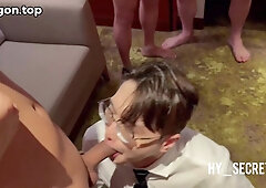Chinese Mass ejaculation
