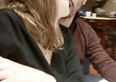 Private Fondling in a Public Restaurant