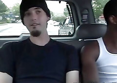 Massive black boners invade all his holes