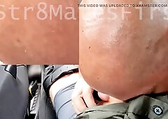 Australian Cab Rideshare Driver blows Str8 DILF Lifeguard